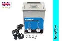 2L stainless steel ultrasonic cleaner with heating function GUNSON 77163