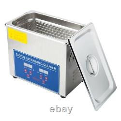 3.2/6.5/10/15/30L Ultrasonic Cleaner Digital Cleaning Machine With Heater Timer