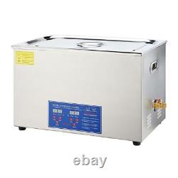 3.2/6.5/10/15/30L Ultrasonic Cleaner Digital Cleaning Machine With Heater Timer
