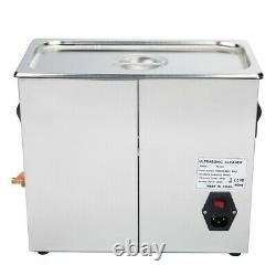 3.2/6.5/10L Digital Ultrasonic Cleaner Timer Heat Ultra Sonic Cleaning Stainless