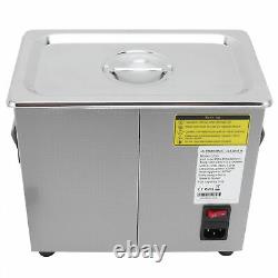 3.2L Digital Stainless Ultrasonic Cleaner Ultra Sonic Cleaning Tank Timer Heater