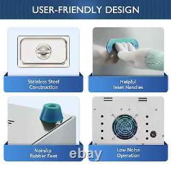 3.2L Digital Ultrasonic Cleaner Stainless Steel Washing Machine with Heater Timer