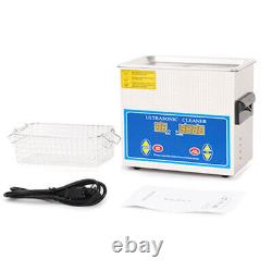 3.2L Stainless Ultrasonic Cleaner Ultra Sonic Bath Cleaning Tank Timer Heater