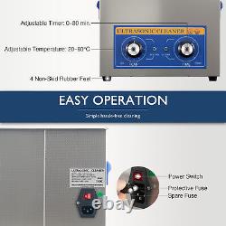 3.2L Ultrasonic Cleaner 120W Ultrasound Sterilising Machine 100W Heater & Timer