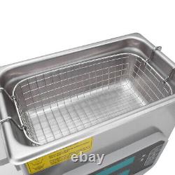 3.2L Ultrasonic Cleaner Multifunctional Jewellery Cleaner Touch Stainless