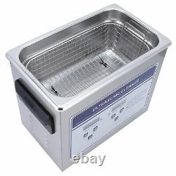 3.2l Digital Stainless Ultrasonic Cleaner Ultra Sonic Cleaning Tank Timer Heater