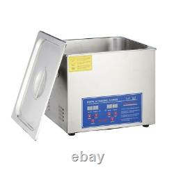 3/6/10/15/30L Ultrasonic Cleaner Digital Cleaning Tank Machine with Heater Timer