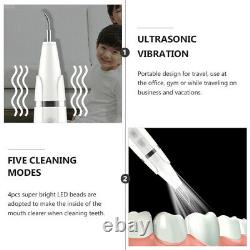 3 pcs Ultrasonic Electric Tooth Washing Machine Tooth Cleaner