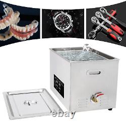 30L 6.6 Gal Stainless Steel Ultrasonic Cleaner Ultrasonic Bath Cleaning Machine