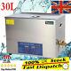 30l 600w Digital Heated Stainless Ultrasonic Parts Cleaner Tank Timer& Basket Ce