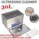 30l Digital Display Ultrasonic Cleaner Heating Heater Timer Bath & Cleaning Uk