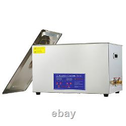 30L Digital Ultrasonic Cleaner Cleaning Machine with Heater Timer Stainless Steel