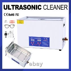 30L Digital Ultrasonic Cleaner Stainless Ultrasound Timer Heater Tank Washer New