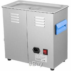 30L Knob Stainless Ultrasonic Cleaner Ultra Sonic Bath Cleaner Tank Timer Heat