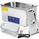 30l Professional Digital Ultrasonic Cleaning Stainless Steel Heater W Basket