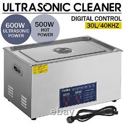 30L Ultrasonic Cleaner Digital Ultra Sonic Bath Cleaning Tank Shell Timer Heat