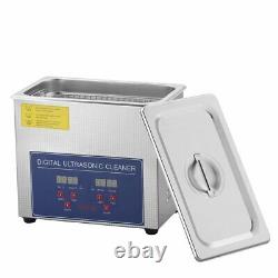 3L Digital Stainless Ultrasonic Cleaner Heater Sonic Cleaning Machine Baths Tank