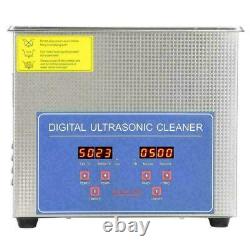 3L Digital Stainless Ultrasonic Cleaner Ultra Sonic Cleaning Tank Timer Heater