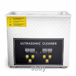 3L Digital Ultrasonic Cleaner Timer Heater Professional 304 Stainless Steel