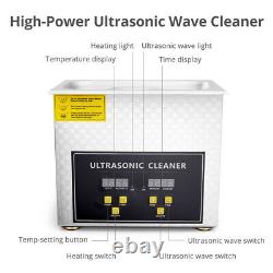 3L Digital Ultrasonic Cleaner Timer Heater Professional 304 Stainless Steel 40kz