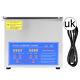 3l Digital Ultrasonic Sonic Cleaner Bath Timer Stainless Tank Cleaning