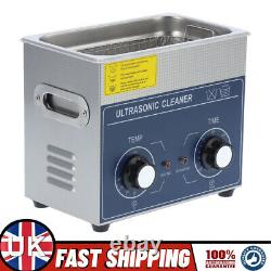 3L Ultrasonic Cleaner Knob Type Stainless Steel Cleaning Machine with Basket