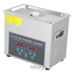 3l Stainless Ultrasonic Cleaner Ultra Sonic Bath Cleaning Tank Timer Heate