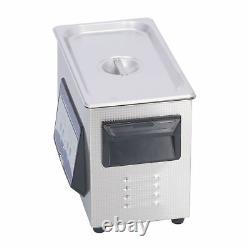 4.5L Household Ultrasonic Cleaner Stainless Steel Glasses Cleaning Machine HOT