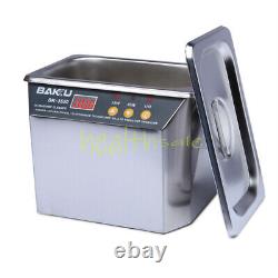 40KHz Ultrasonic Cleaner Cleaning Machine for Jewelry Watch Electronic Parts New