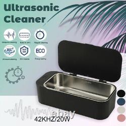 42kHz 20W Glasses Ultrasonic Cleaner Washing Machine 300mL Coins Denture Watch