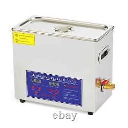 6.5L Digital Stainless Steel Ultrasonic Cleaner with Heater Timer Washing Machine