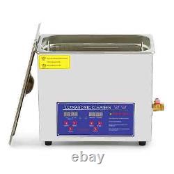 6.5L Digital Ultrasonic Cleaner Stainless Steel Washing Machine with Heater Timer
