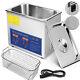 6l Digital Ultrasonic Cleaner Timer Heater Stainless Cotainer Cleaning Bath