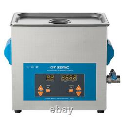 6L Digital Ultrasonic Cleaner Timer Stainless Steel Cotainer Cleaning Machine UK