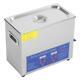 6l Digital Ultrasonic Cleaner Timer Stainless Ultra Sonic Cleaning Bath Tank New