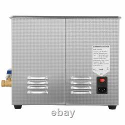 6L Stainless Steel Double-frequency Industry Heated Ultrasonic Cleaner Machine