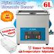 6l Stainless Ultrasonic Cleaner Digital Display Adjustable Ultra Sonic Cleaning