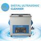 6l Ultrasonic Cleaner Digital Display Timer Bath Heater Stainless Steel Tank Lab