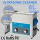 6l Ultrasonic Cleaner Ultra Sonic Bath Wave Cleaning Tank Stainless Timer Heater