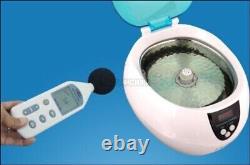 750Ml Digital Ultrasonic Cleaner Dvd Glass Jewelry Cleaner Stainless Steel 22 mw