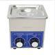 80 Degree Ultrasonic Cleaner Stainless Dental Jewelry 2l 80w Heater Timer Qr