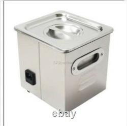 80 Degree Ultrasonic Cleaner Stainless Dental Jewelry 2L 80W Heater Timer qr