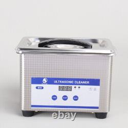 800 Ml Heated Timer Ultra Sonic Cleaning Machine Cleaner