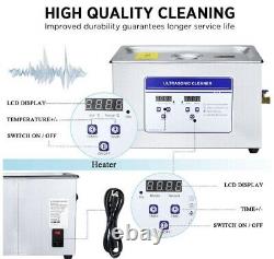 Anbull 30L Professional Commercial Ultrasonic Parts Cleaner Digital Timer Heater