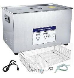 Anbull 30L Professional Commercial Ultrasonic Parts Cleaner Digital Timer Heater