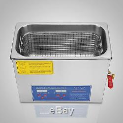 Best 6L Ultrasonic Cleaner Stainless Steel Industry Heated Heater withTimer+++