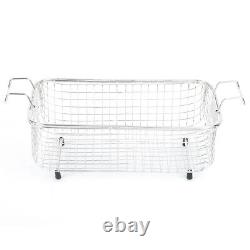 CE ROHS 3L Digital Cleaner UltraSonic Bath Cleaning Tank Timer&Heater Basket Hot