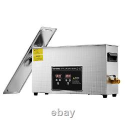CREWORKS 10L Ultrasonic Cleaning Machine Professional Sonic Cleaner with Heater