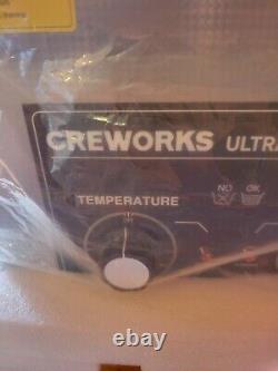 CREWORKS 15L Ultrasonic Cleaner with Knob, Total 760W Professional Industrial