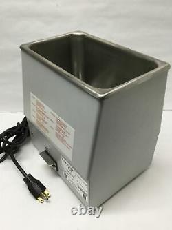 Cole Parmer 08895-18 Ultrasonic Cleaner, Stainless Steel, 1 Gal, 60 Min, 220VAC
